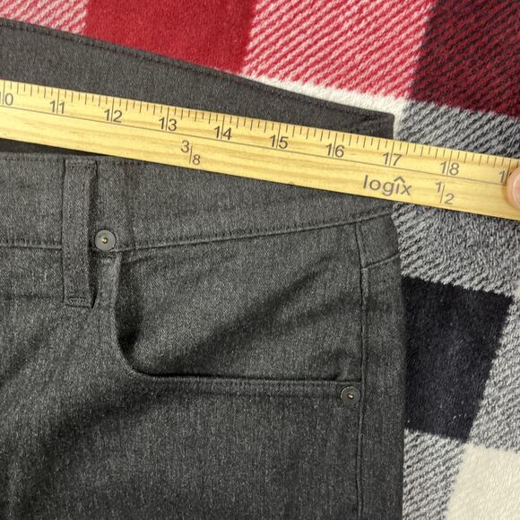 Hudson Jeans Mens 34x34”‎ Dark Gray Blake Slim Straight Denim Zip Fly - Picture 5 of 12